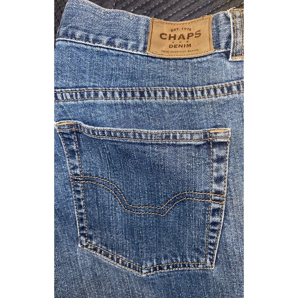 Chaps Jeans Red Tag Straight Leg Mid Rise Women’s Size 14 - Picture 11 of 14